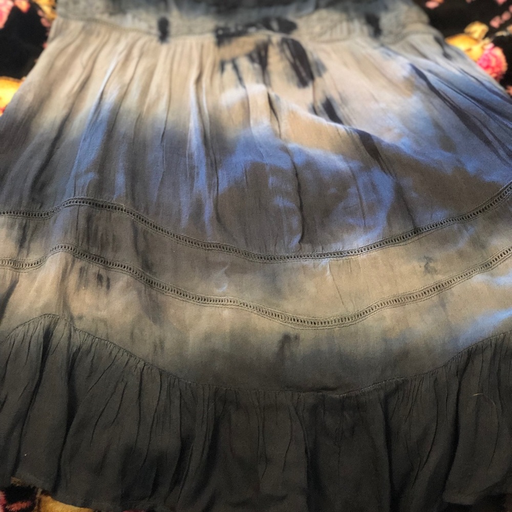 💙👗Tie Dye Navy Blue Billabong Summer Dress💙👗